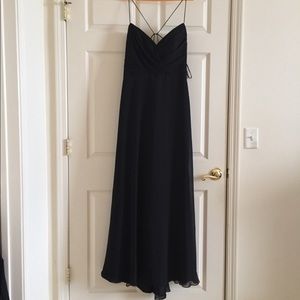 Jim Hjelm formal bridesmaid dress.
